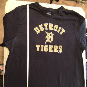 Mens Detroit Tigers Classic T-Shirt by '47 Gear Size XL Officially Licensed MLB